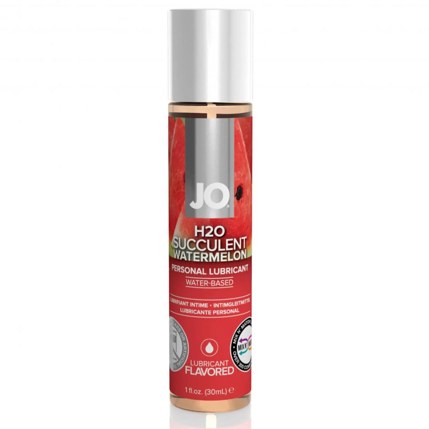 System JO H2O Smaksatt Glidmedel Watermelon 30ml - NordicSin.se