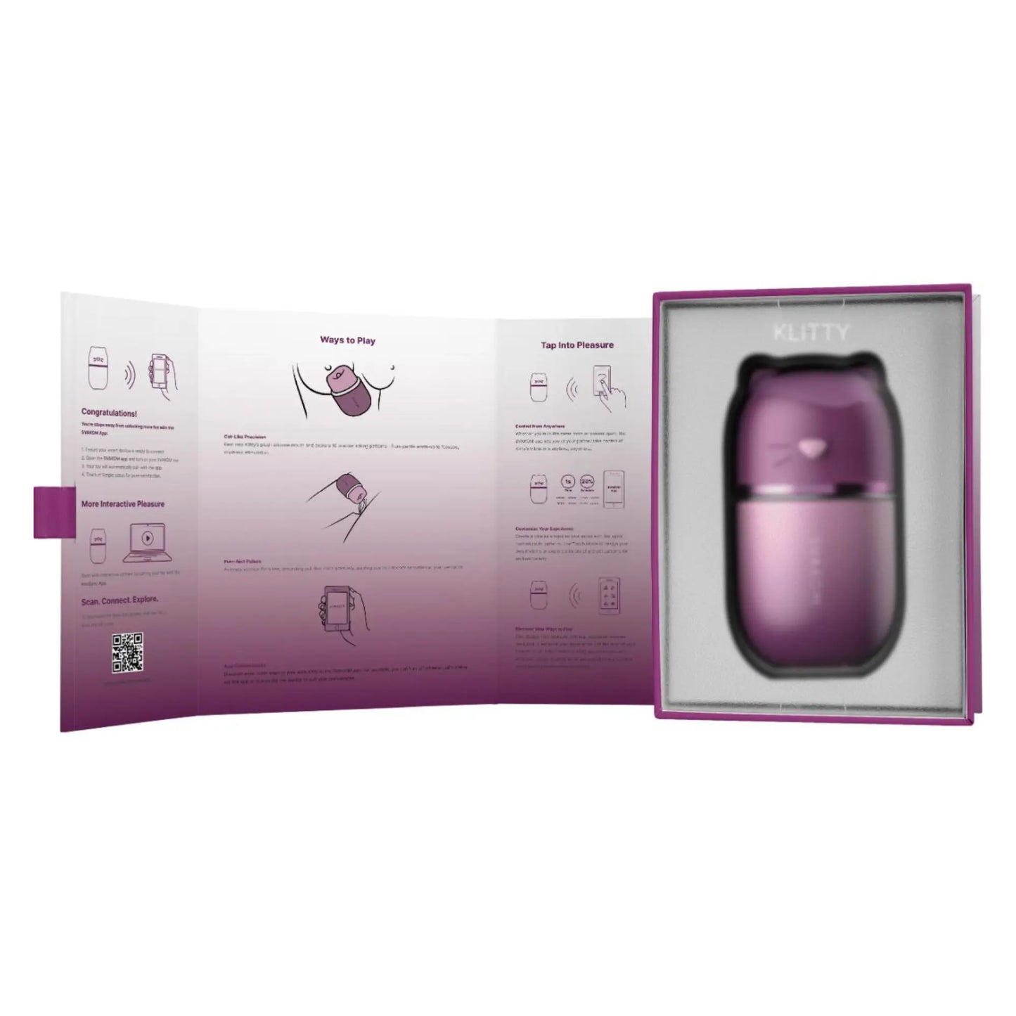 Svakom Klitty Klitorisvibrator förpackning