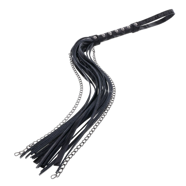 Velvet Noir Chain Flogger Svart - NordicSin.se