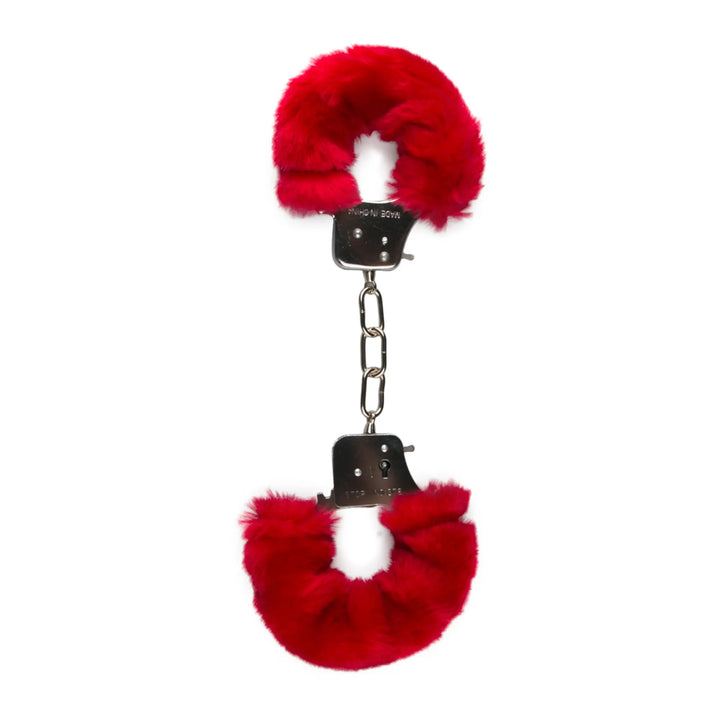 EasyToys Furry Handcuffs Röd - NordicSin.se