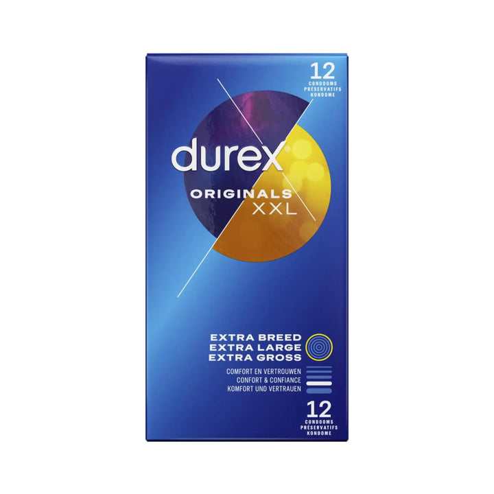 Durex Originals XXL Kondomer 12-pack - NordicSin.se