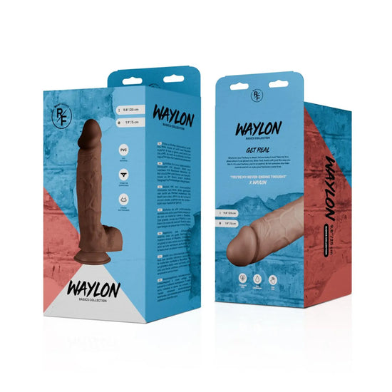 Förpackning RF Waylon Realistisk Dildo 25cm