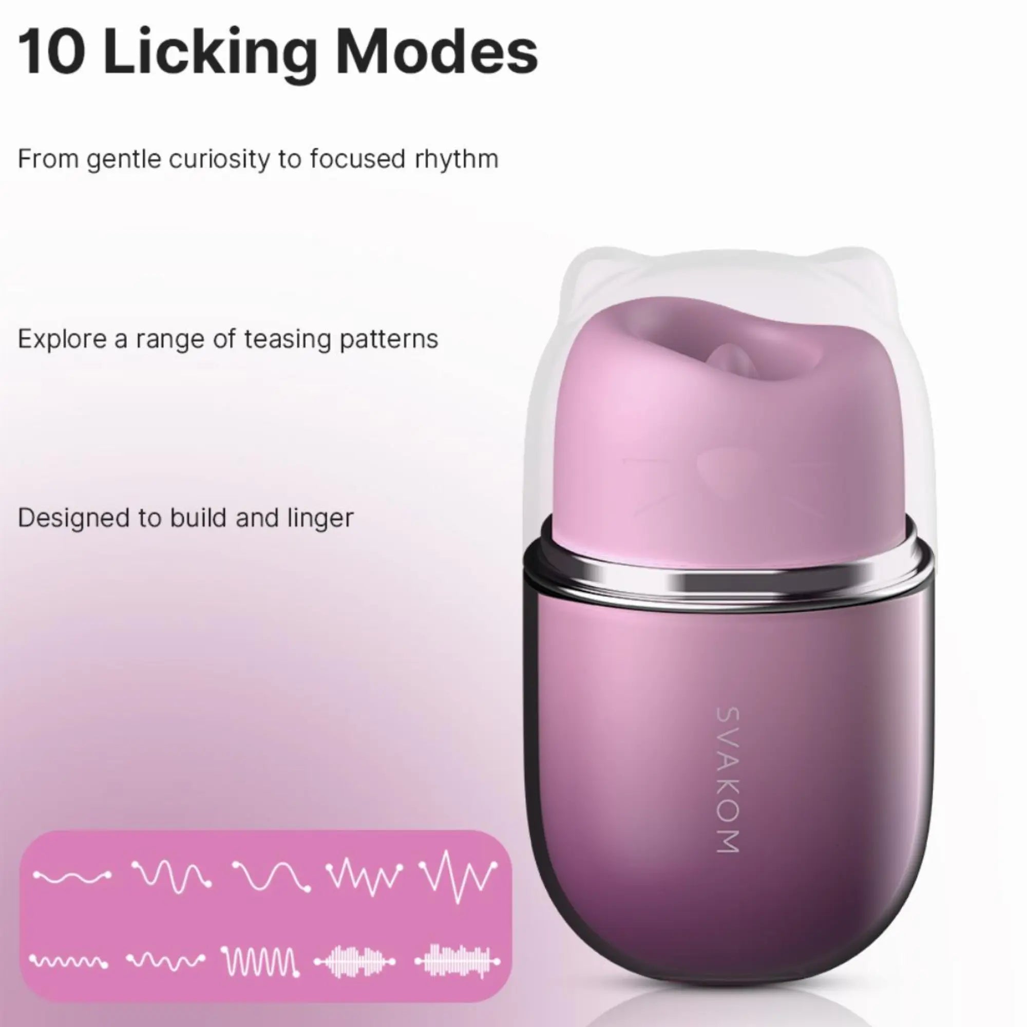 Svakom Klitty Klitorisvibrator specifikationer