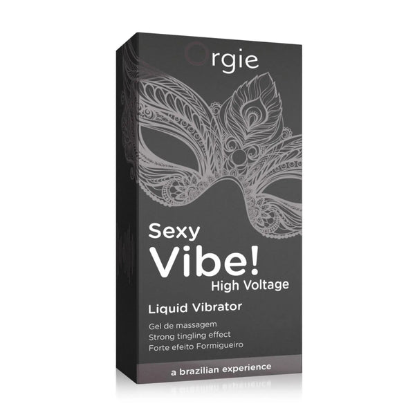 Orgie Sexy Vibe! High Voltage Liquid Vibrator 10ml - NordicSin.se