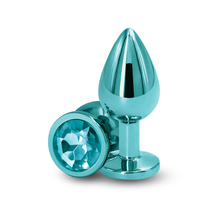 Rear Assets Buttplug Medium Teal - NordicSin.se