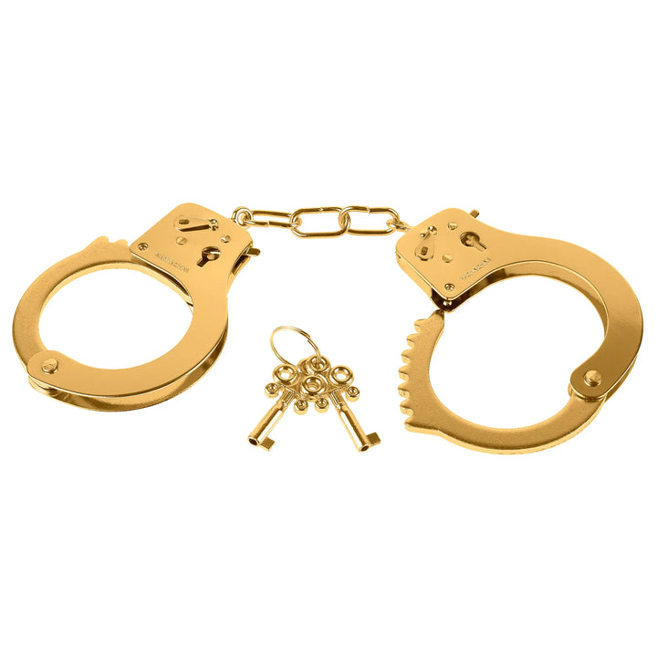 Fetish Fantasy Gold Metall Handbojor Guld - NordicSin.se
