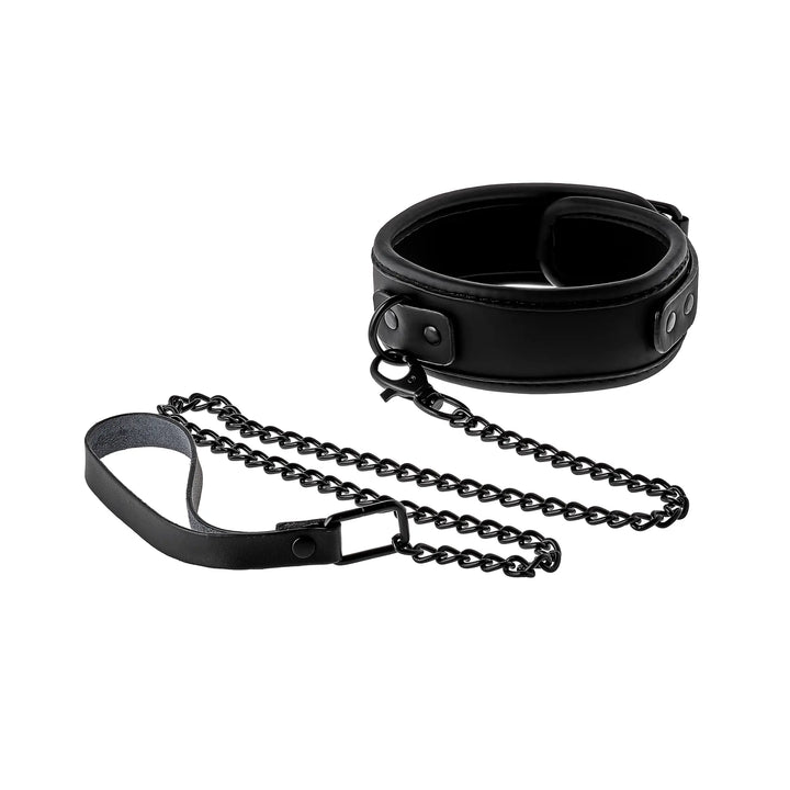 Blaze Halsband & Koppel Svart - NordicSin.se