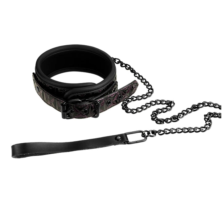 Blaze Halsband & Koppel Lila - NordicSin.se