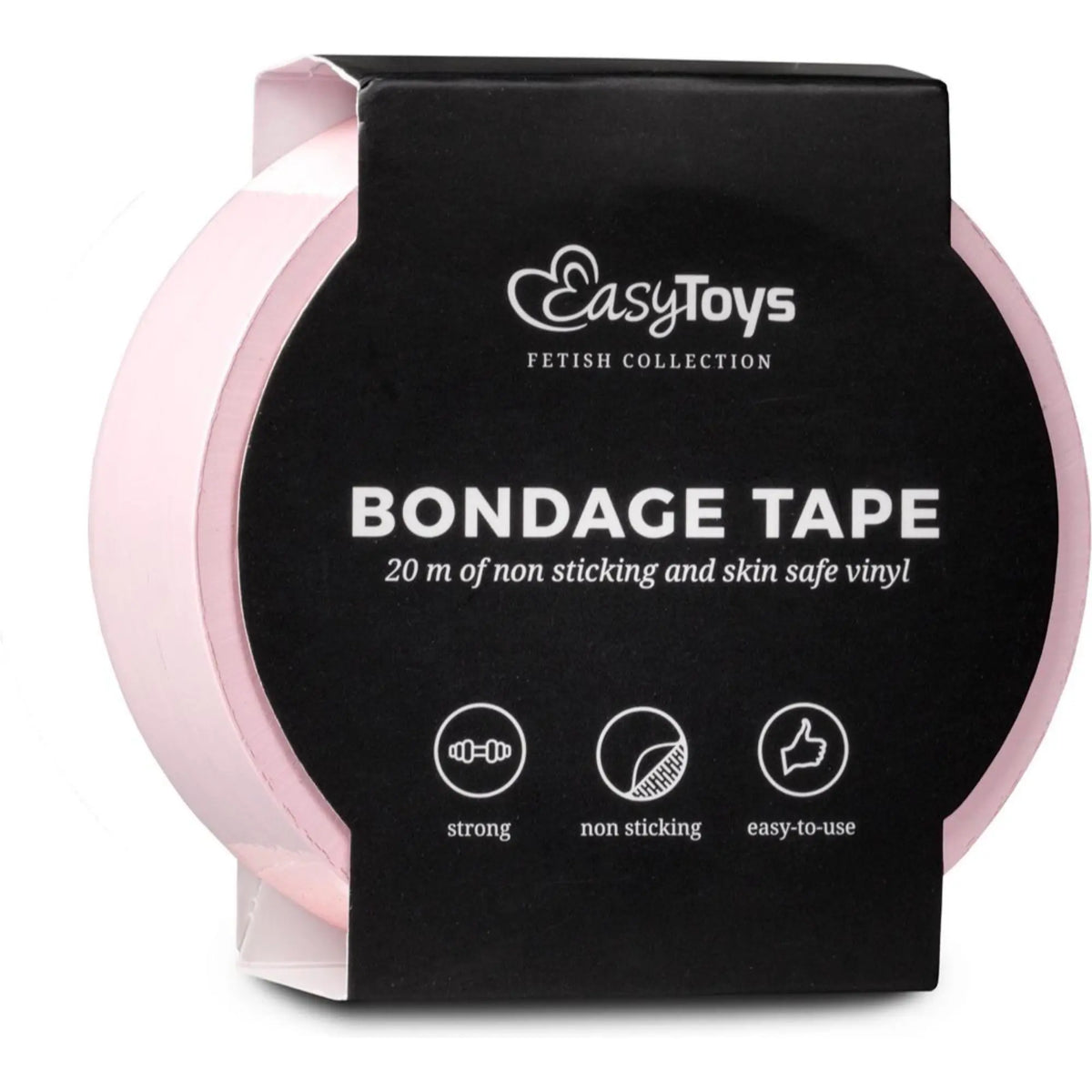 EasyToys Bondage Tejp Rosa - NordicSin.se