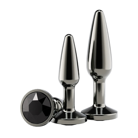Rear Assets Tapered Buttplug Kit Svart - NordicSin.se