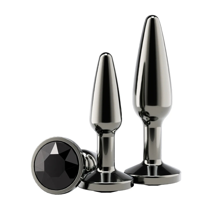 Rear Assets Tapered Buttplug Kit Svart - NordicSin.se