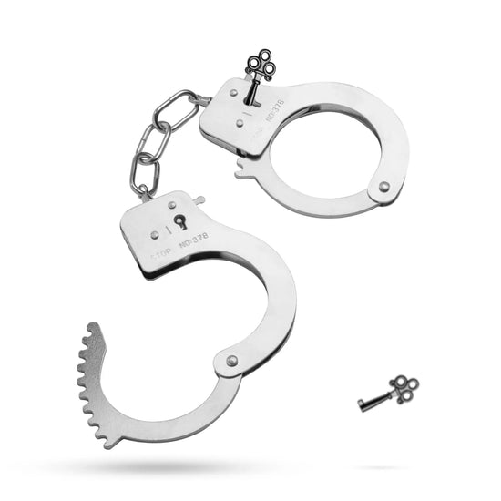 Metal Cuffs Silver från Easytoys hos NordicSin.se