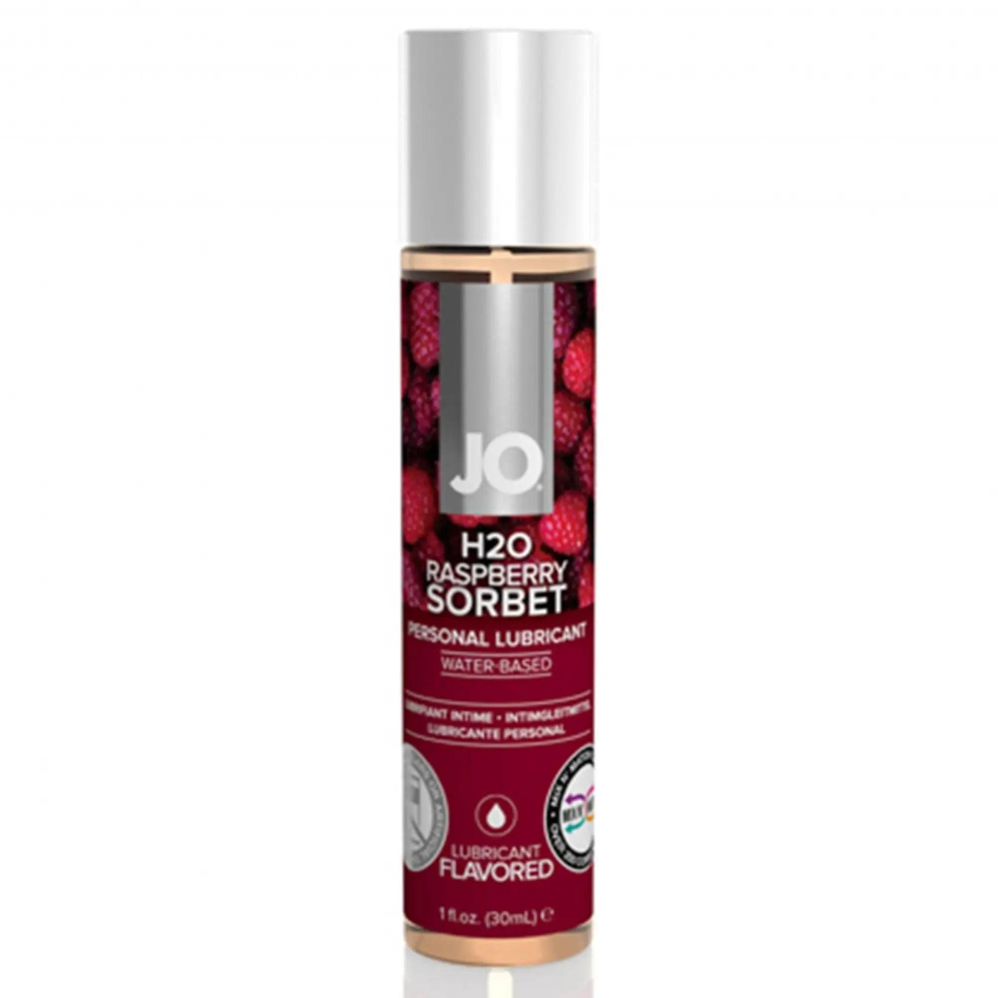 System JO H2O Smaksatt Glidmedel Raspberry 30ml - NordicSin.se