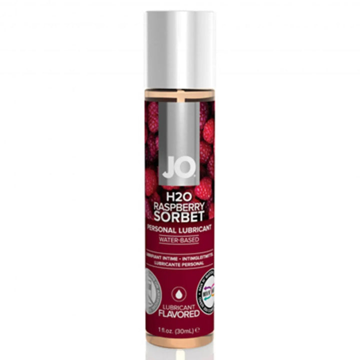 System JO H2O Smaksatt Glidmedel Raspberry 30ml - NordicSin.se