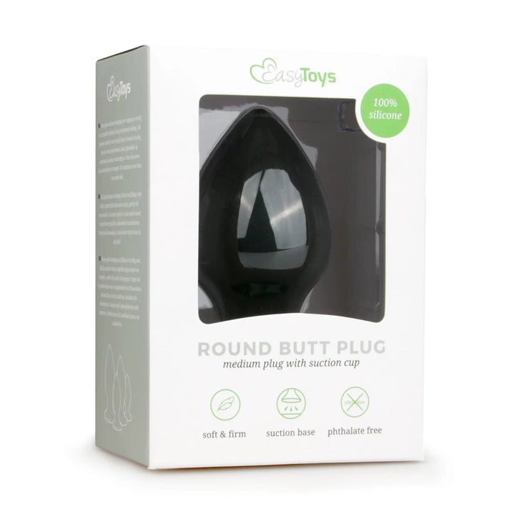Förpackning EasyToys Round Buttplug Medium 