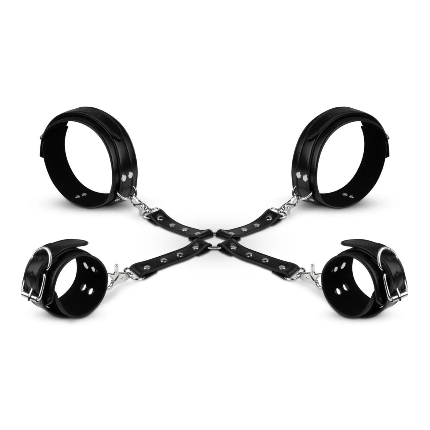 Bedroom Fantasies Cross Wrist & Leg Cuffs