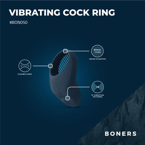 Vibrerande Penisring från Boners hos NordicSin.se