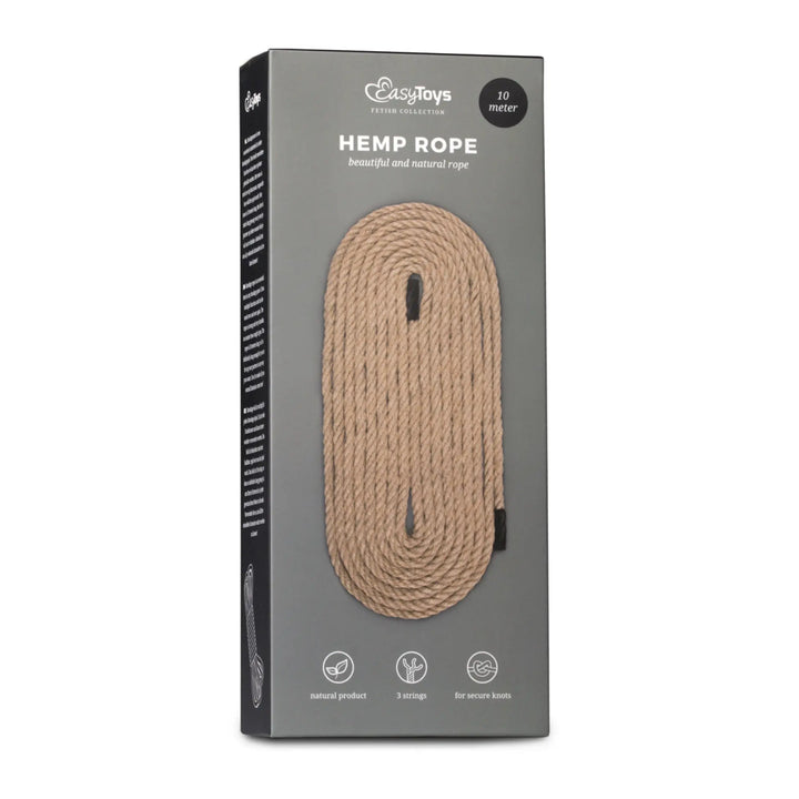 Förpackning EasyToys Hemp Bondage Rope 10m