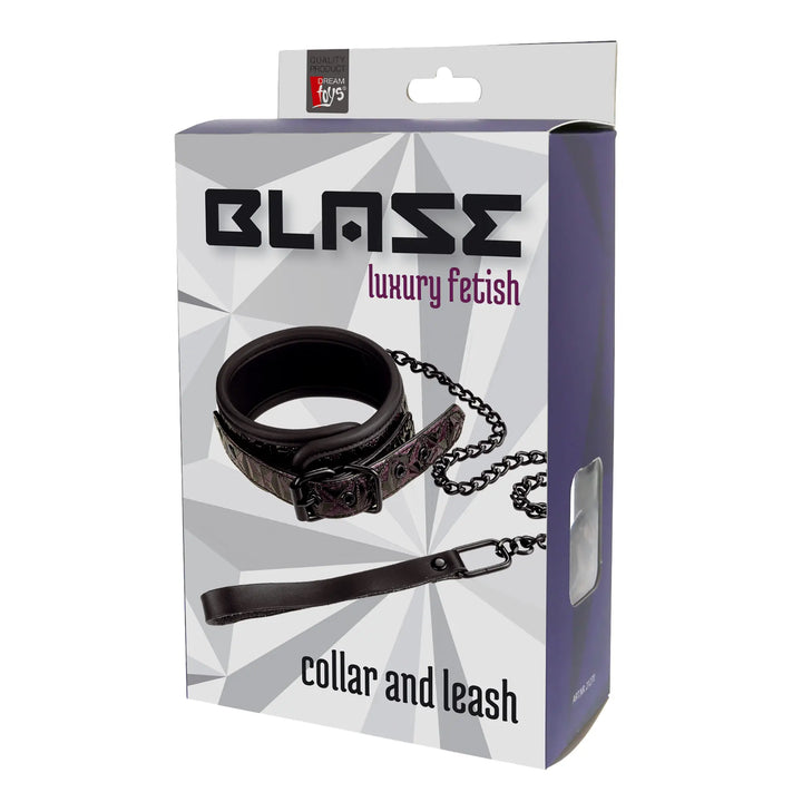 Förpackning Blaze Halsband & Koppel Lila 