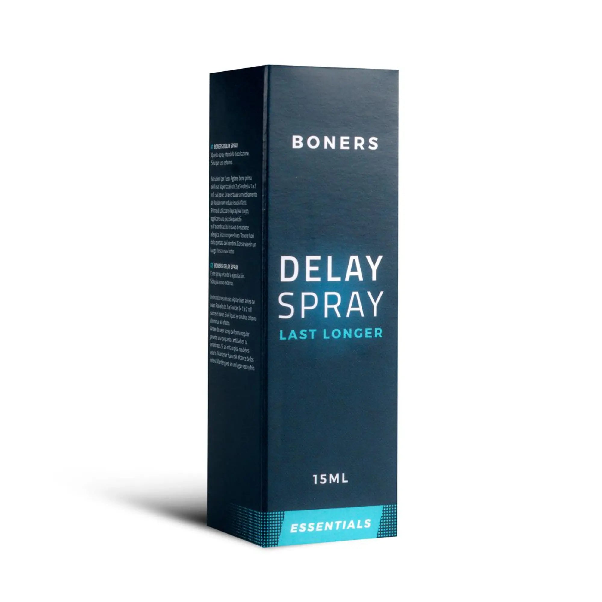 Förpackning Boners Delay Spray 15ml