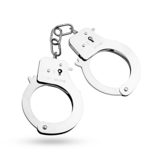 EasyToys Metal Cuffs Silver - NordicSin.se