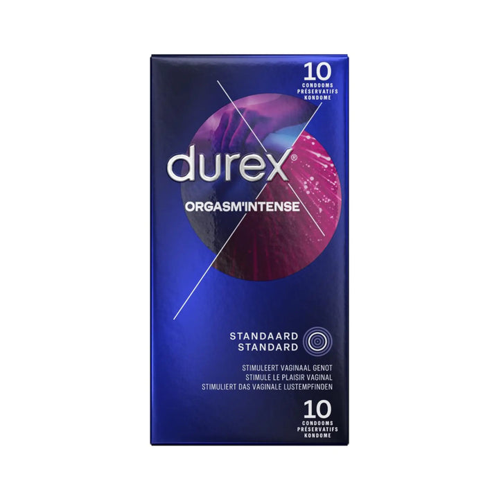 Durex Orgasm Intense Kondomer 10-pack - NordicSin.se