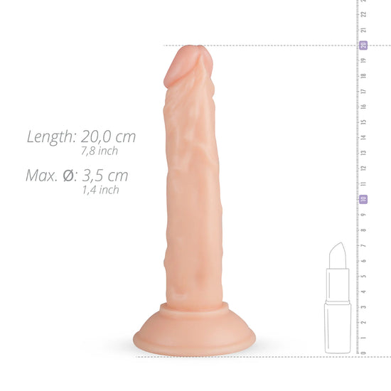 Mått RF Blane Realistisk Dildo 20cm