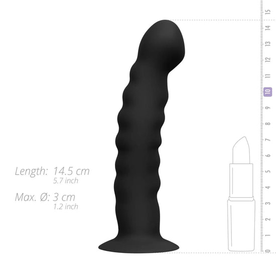 EasyToys Bent Strap-on Set dildo mått