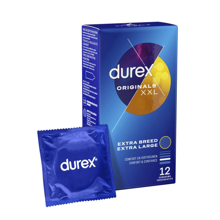 Originals XXL Kondomer 12-pack från Durex hos NordicSin.se