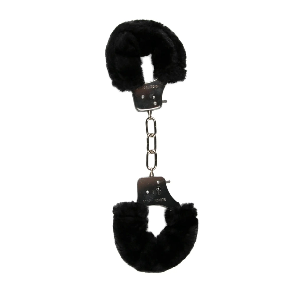 EasyToys Furry Handcuffs Svart - NordicSin.se