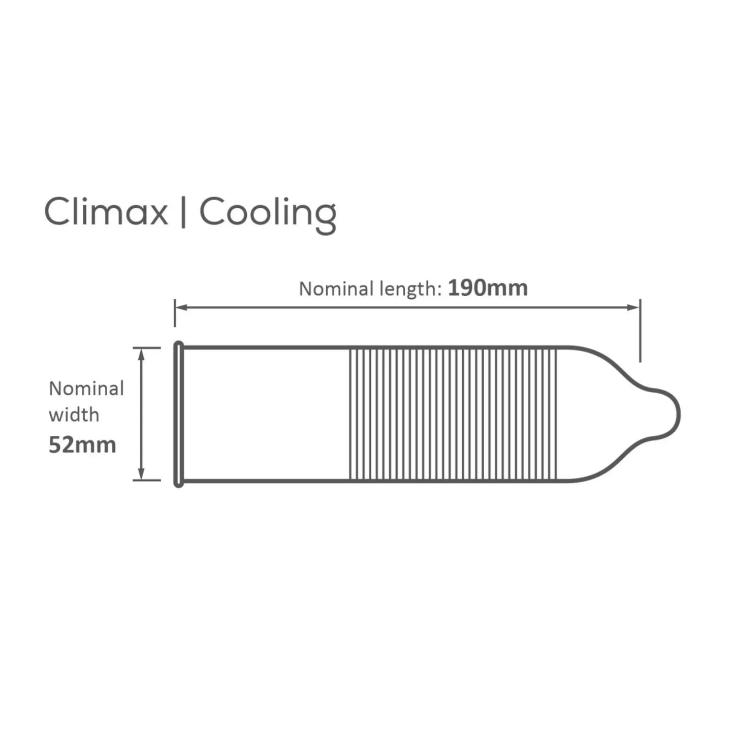 Pasante Climax Kondomer 12-pack mått