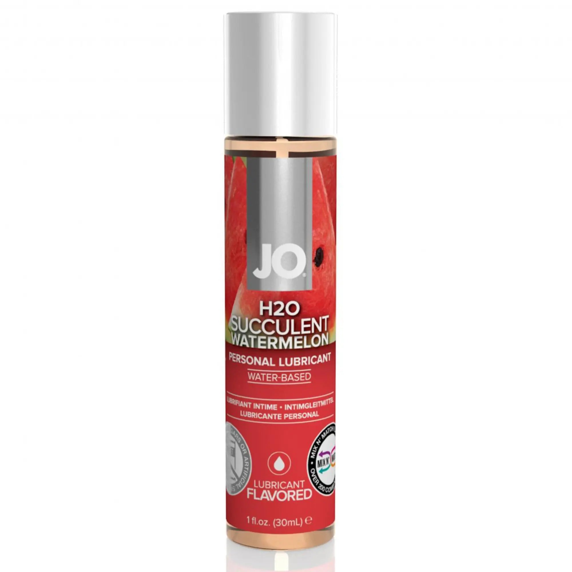 System JO H2O Smaksatt Glidmedel Watermelon 30ml - NordicSin.se
