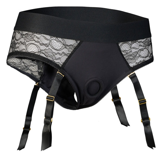 Sele ur BOLD Reva Strap-on Garter Brief Set